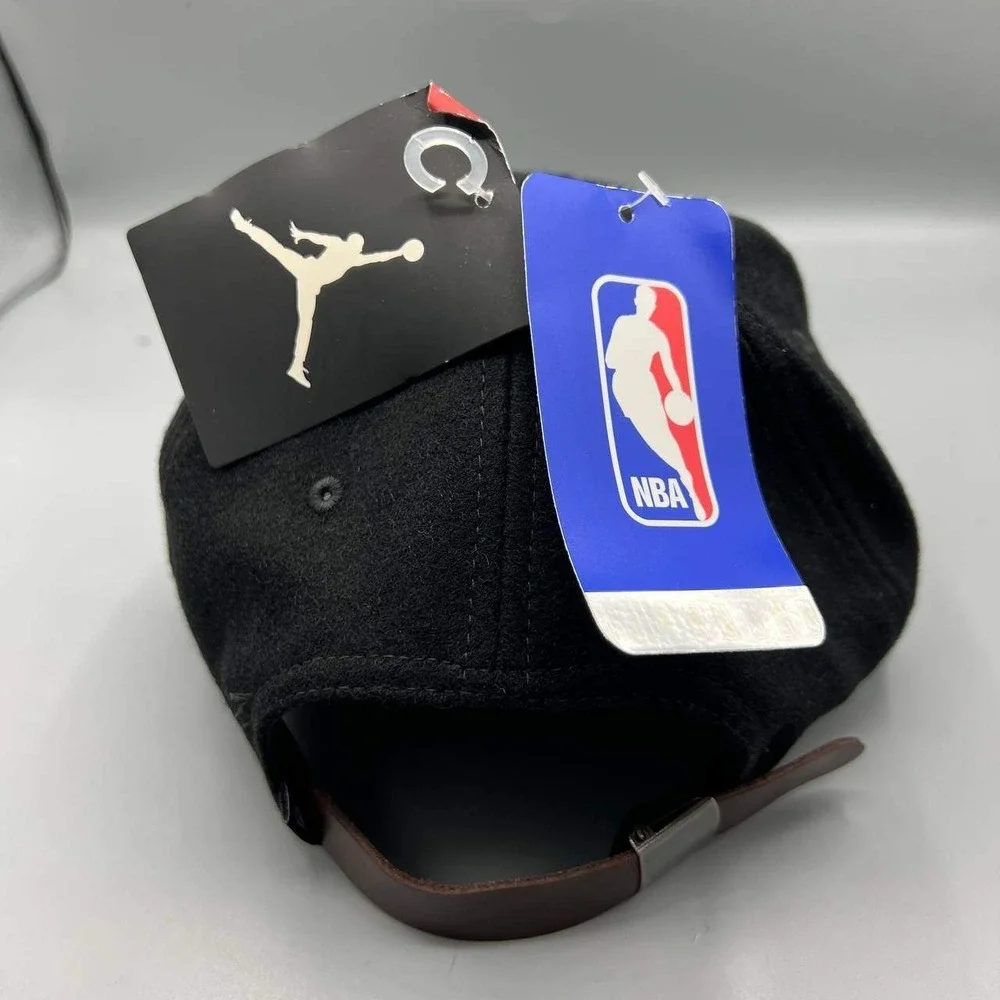 Charlotte Hornets x‎ Air Jordan Hat Men Black NBA Jumpman Strap Back Cap New